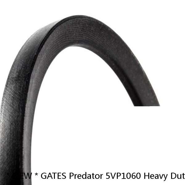 * NEW * GATES Predator 5VP1060 Heavy Duty V Belt, 21/32" x 106", 9188-0106