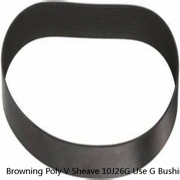 Browning Poly V Sheave 10J26G Use G Bushing New