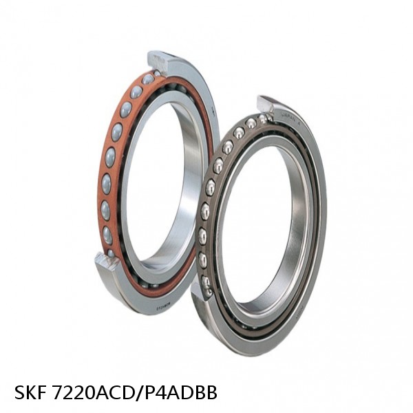 7220ACD/P4ADBB SKF Super Precision,Super Precision Bearings,Super Precision Angular Contact,7200 Series,25 Degree Contact Angle #1 small image