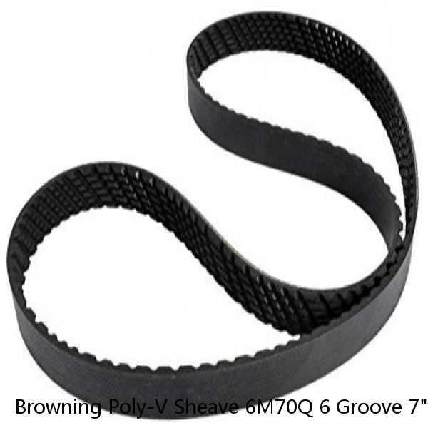 Browning Poly-V Sheave 6M70Q 6 Groove 7" Requires Q1 Bushing #1 small image