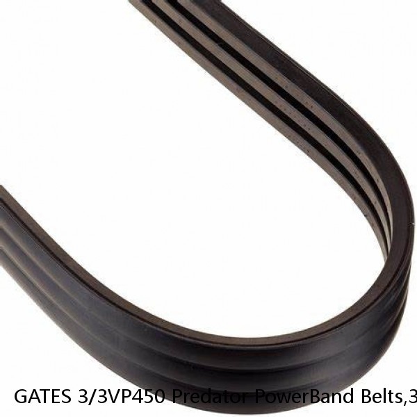 GATES 3/3VP450 Predator PowerBand Belts,3/3VP450 #1 image