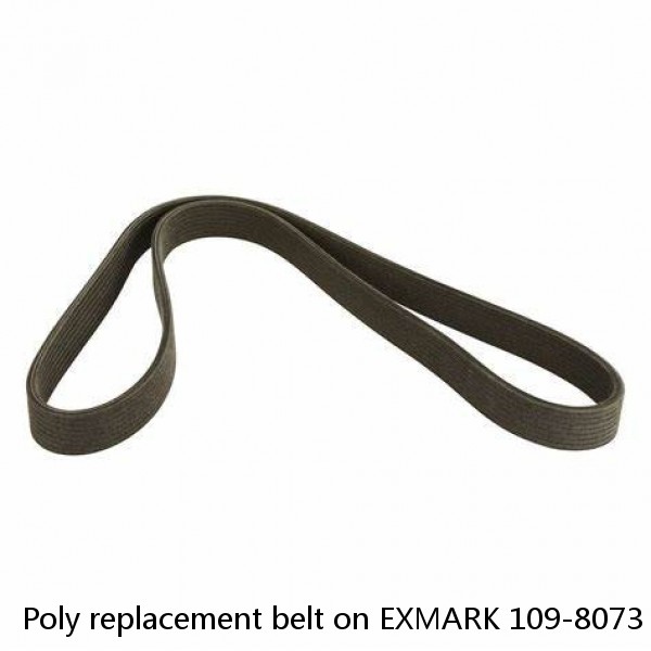 Poly replacement belt on EXMARK 109-8073 1098073 135-5774 Lazer Z with 60" decks #1 image