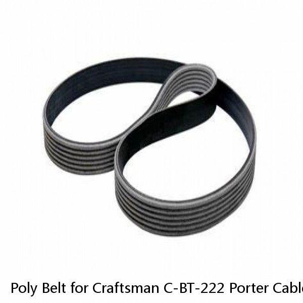 Poly Belt for Craftsman C-BT-222 Porter Cable Air Compressor #1 image