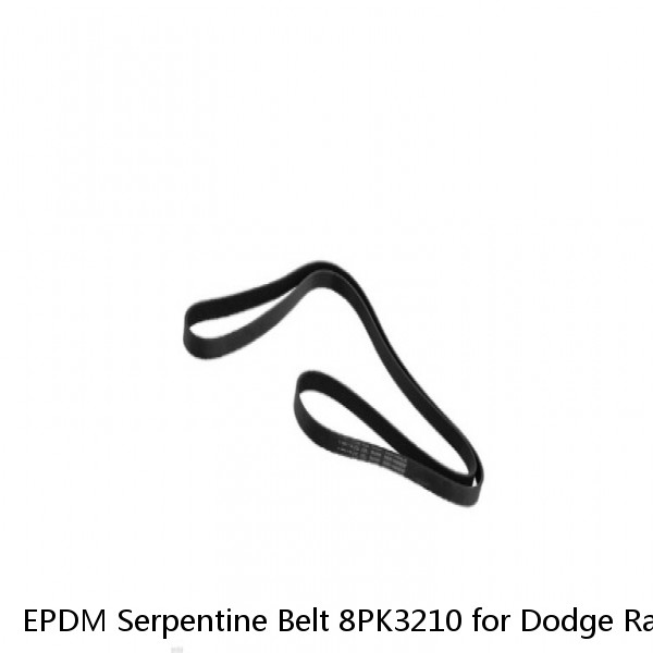 EPDM Serpentine Belt 8PK3210 for Dodge Ram 2500 3500 Ford F250 350 Super Duty #1 image